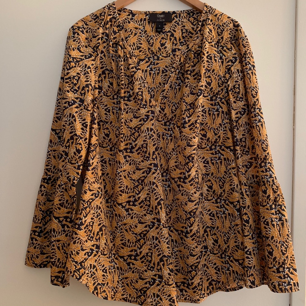 J Crew X Drakes of London Top